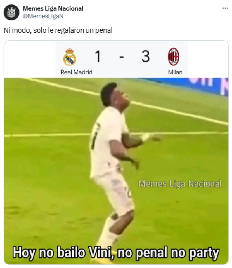 Mbappé, víctima: Memes destrozan al Real Madrid tras derrota ante Milan