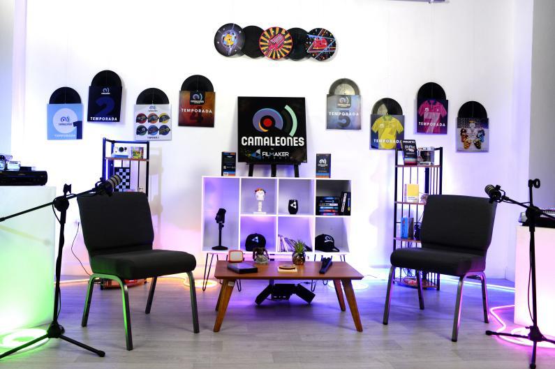 Así se ve el set de la novena temporada. Nunca se ha repetido temática en las series anteriores.