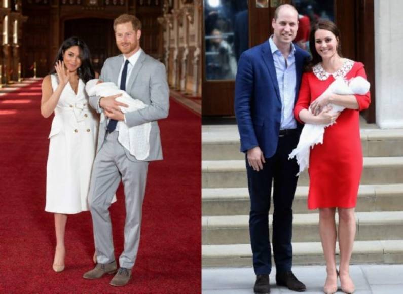 Además de impresionar con su estilo Meghan rompió con la tradición familiar de posar a las afueras del hospital. Como lo hizo Kate Middleton en sus tres partos a las afueras del Hospital St. Mary.