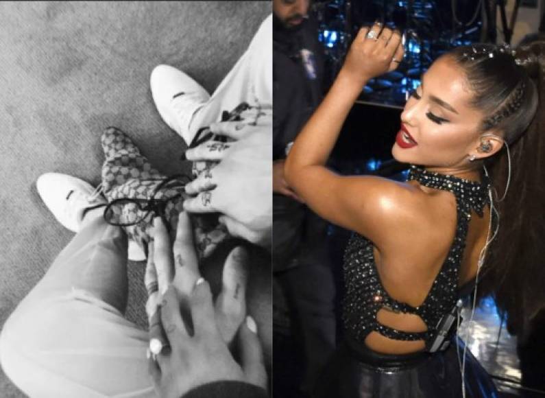 Pete Davidson no tardo mucho para confirmar dichas especulaciones con una publicación en Instagram mostrando la mano de Ariana Grande usando la masiva sortija de compromiso.