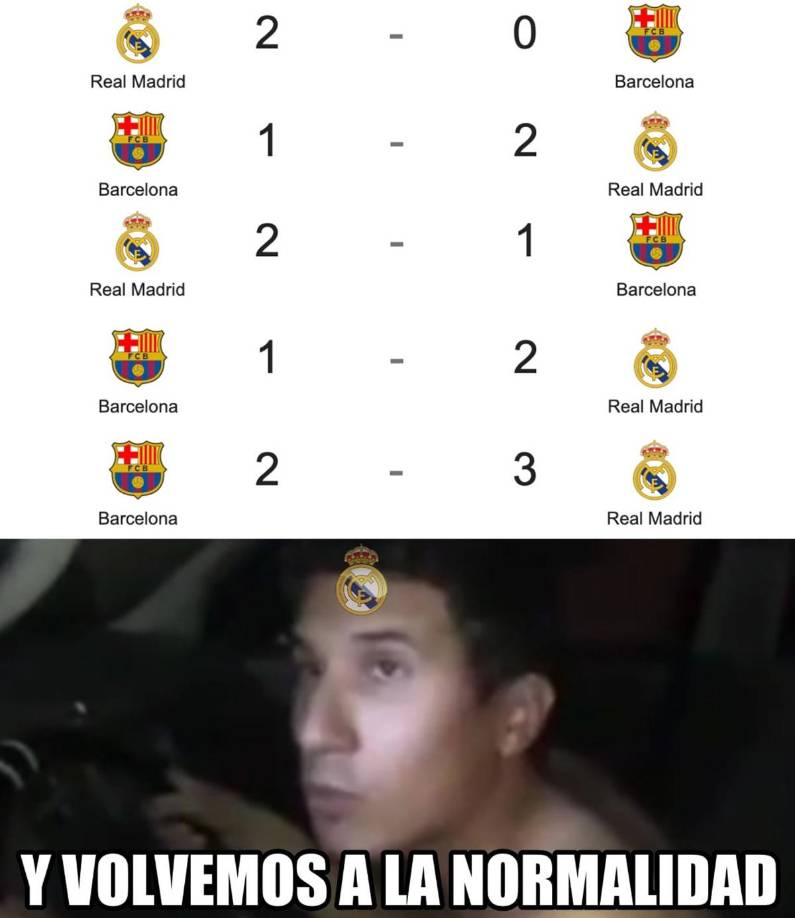Los memes se burlan del Barcelona tras perder ante Real Madrid en Supercopa de España