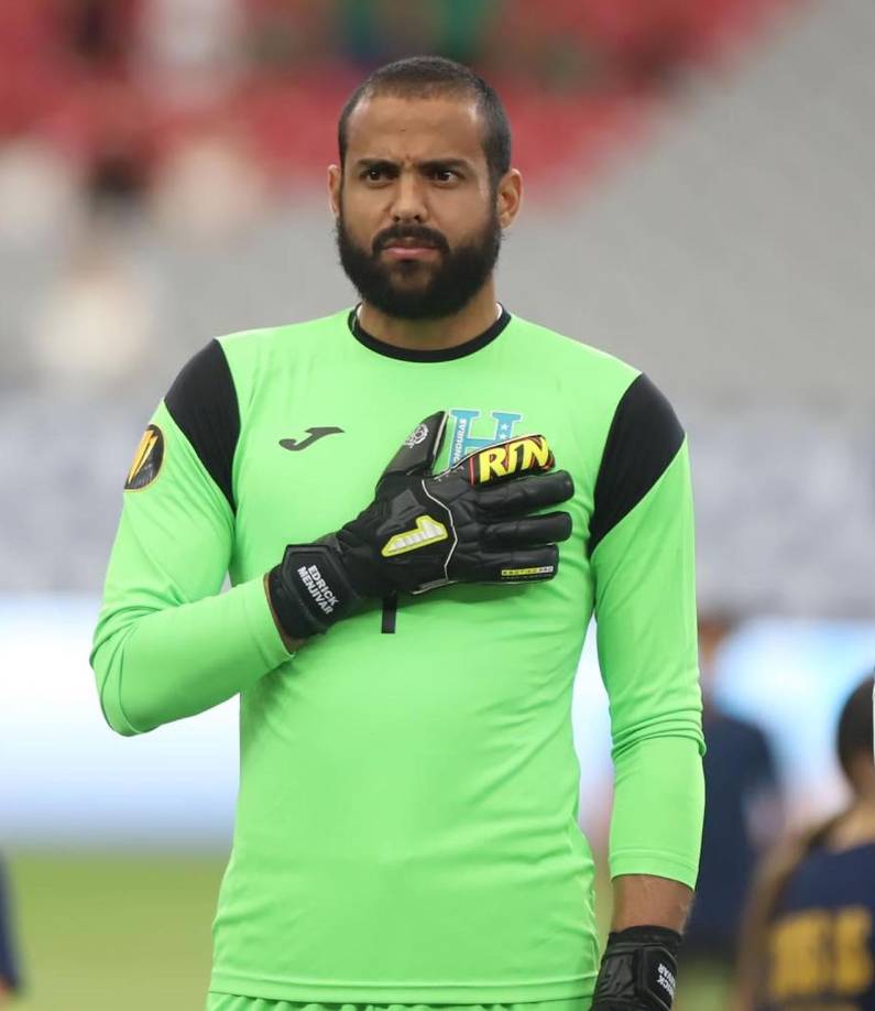 PORTEROS: Edrick Menjívar ha venido siendo el guardameta titular de la Selección de Honduras con Reinaldo Rueda al frente.