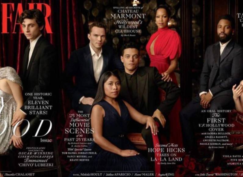 Cover Enero 2019 - Vanity Fair <br/><br/>Título: 25 edición de Hollywood de la revista estadounidense.