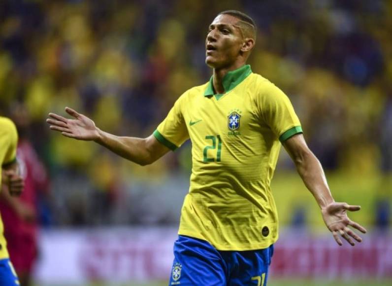 Richarlison de Andrade volverá a jugar en el ataque de Brasil luego de haber marcado un gol en el triunfo frente a Qatar.