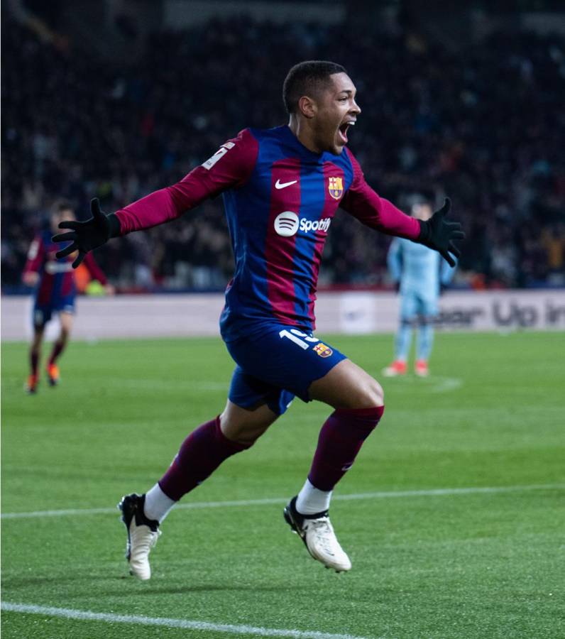 Vitor Roque ha marcado dos goles con el Barcelona.