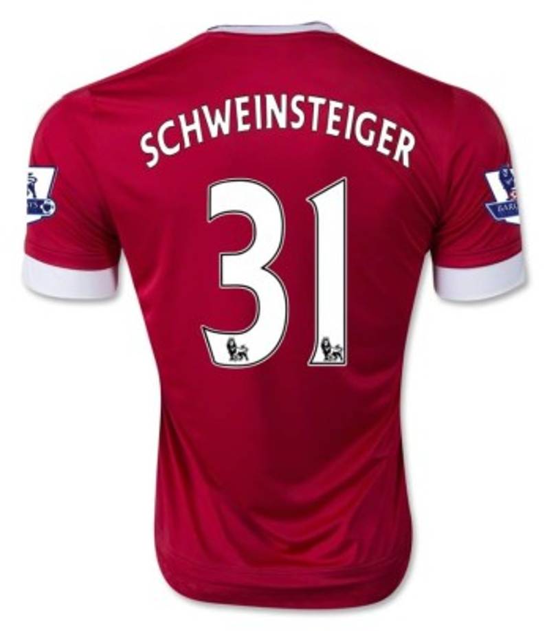 #13: Bastian Schweinsteiger (Manchester United).
