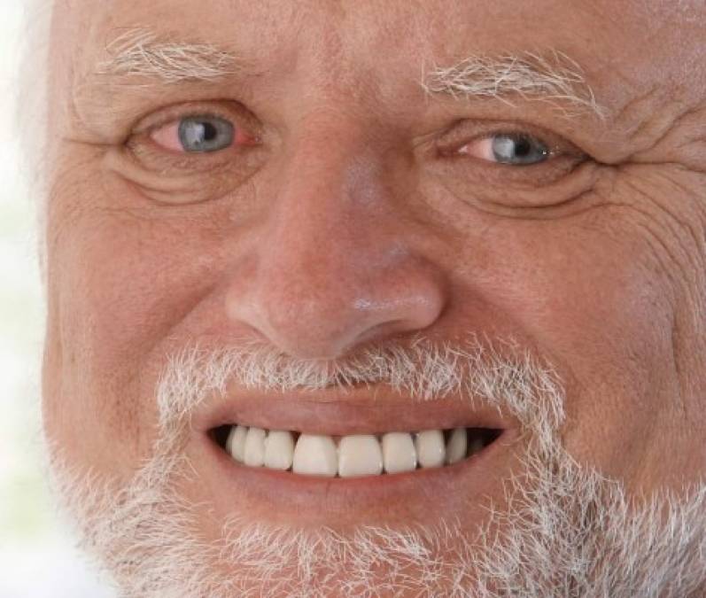 András Arató, el hombre detrás del meme 'Hide the pain, Harold'