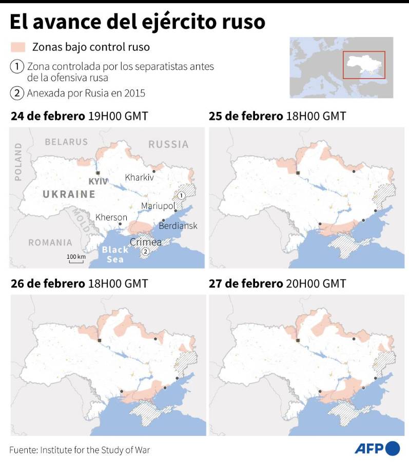 La UE envía aviones de combate y más armas a las fuerzas ucranianas