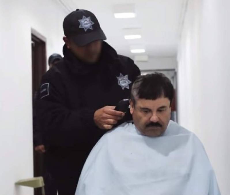 Las autoridades penitenciarias asignaron el número de preso 3870 al capo mexicano.