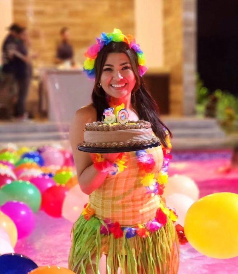 Lo cierto es que la presentadora y creadora de contenido se mostró muy feliz.