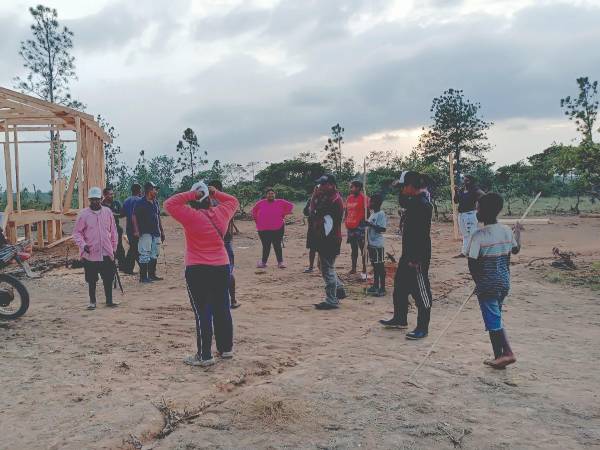 Los misquitos se han establecido en la zona para impedir que se construya la cárcel.