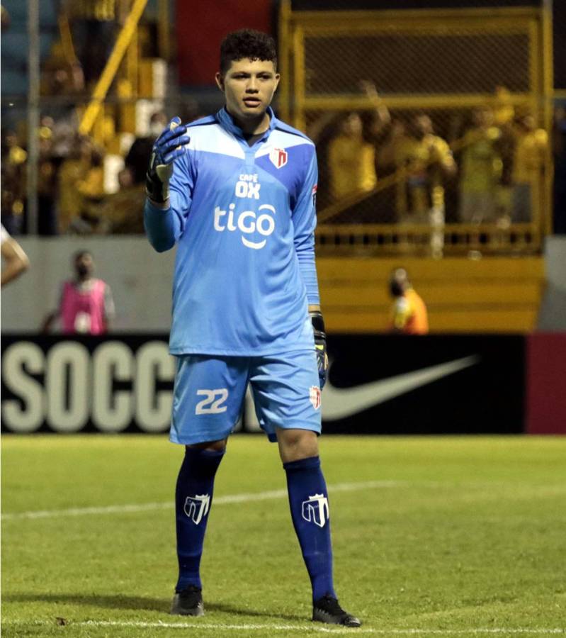 César Salandía es arquero del Real Estelí de Nicaragua.