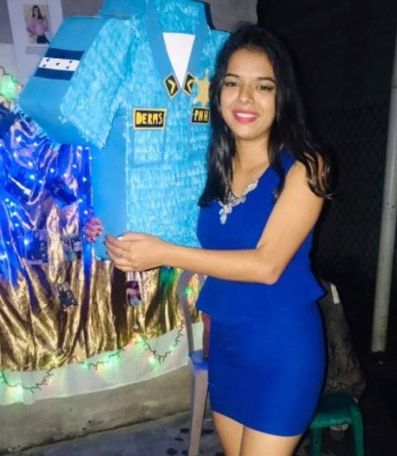 Las fotos de Patty no tardaron en volverse virales y recibir felicitaciones por parte de los internautas hondureños.