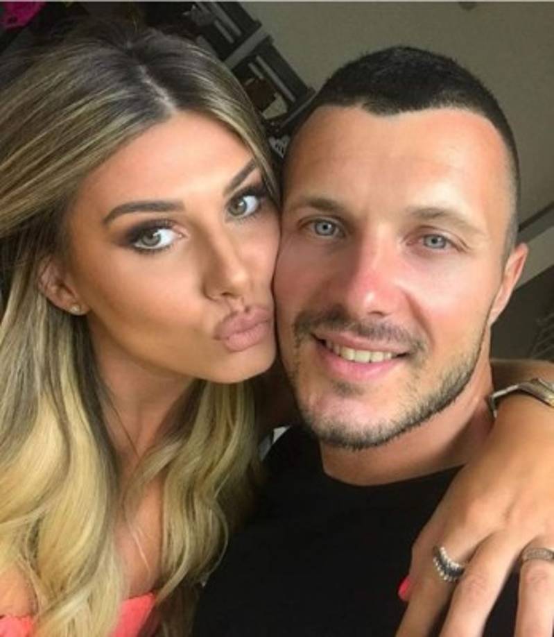 Vika Ruka es la hermosa esposa del centrocampista Nikita Rukavytsya del Maccabi Haifa de Israel.