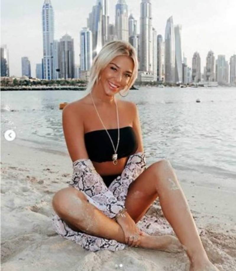 Taylor Ward se hizo famosa por participar del exitoso programa televisivo Love Island ( ITV2) en 2018.