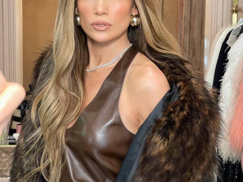 La cantante y actriz Jennifer López.