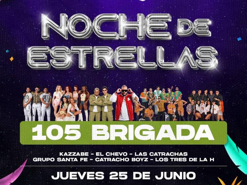 La Feria Juniana 2026 continúa llenando de música, alegría y entretenimiento las noches de San Pedro Sula, y esta semana promete una de las jornadas más esperadas por los asistentes con la realización de la Gran Noche de Estrellas en Plaza Juniana.