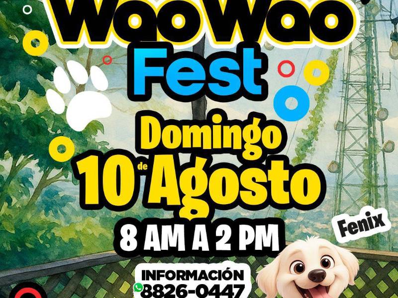 Wao Wao Fest, un evento para disfrutar con tu mascota