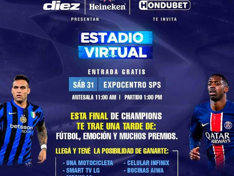 ¡Entrada gratis! Vive la final de Champions en el Estadio Virtual de DIEZ