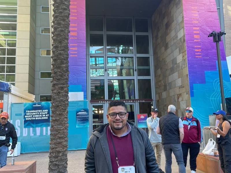 Marvin Ávila, periodista de Grupo Opsa.