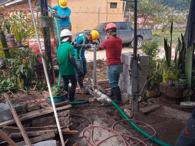 Mejoran servicio de agua potable a municipios dañados por Eta y Iota