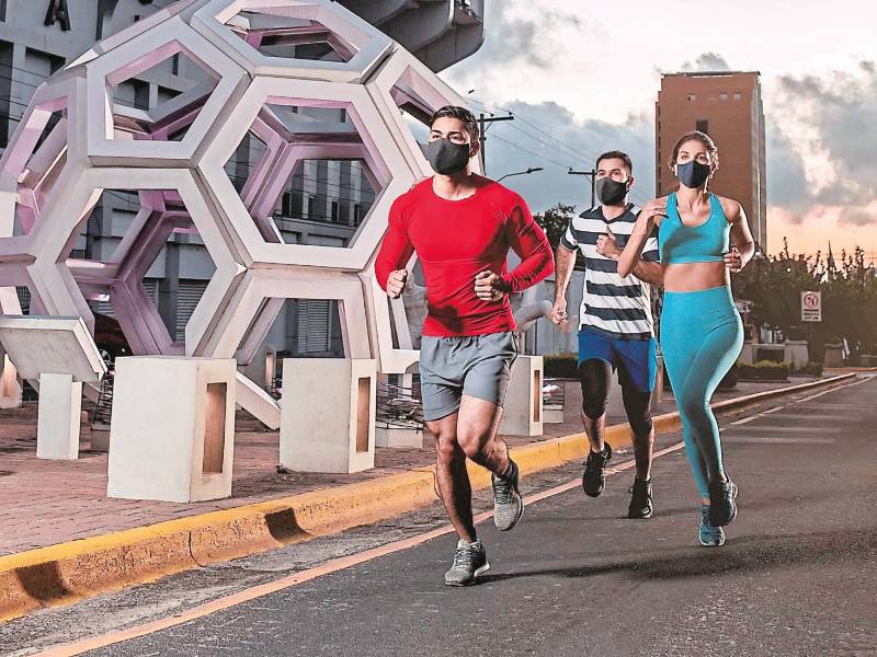 Los corredores ya están listos para este gran evento deportivo la próxima semana.