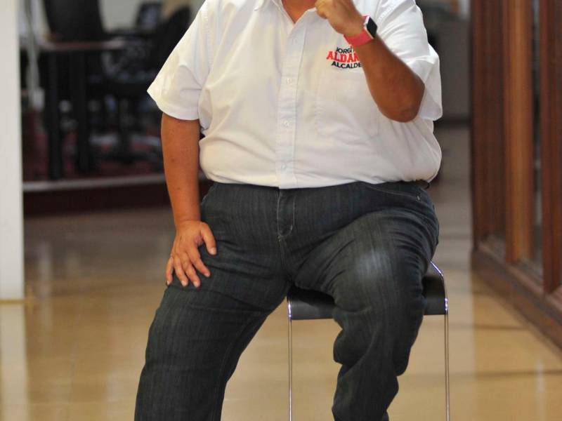 Alcalde. Jorge Aldana ganó la alcaldía del Distrito Central en alianza con el Partido Salvador de Honduras.