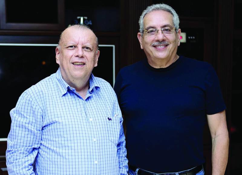 Emilio Campos y José Samara