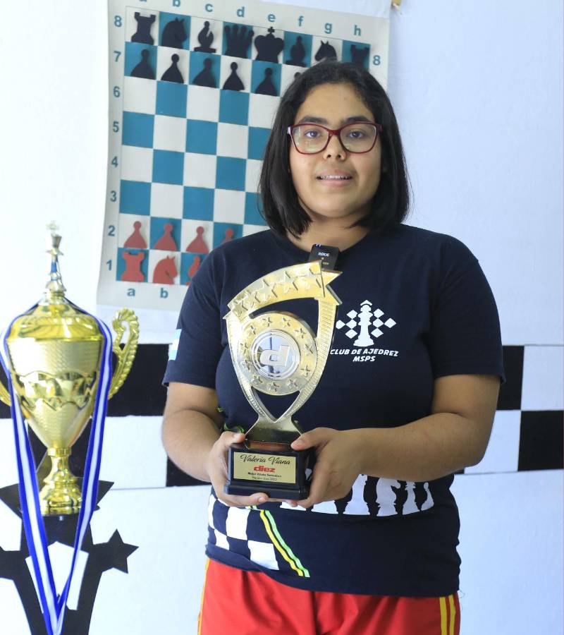 Valeria Viana: Campeona mundial de ajedrez a sus 16 años