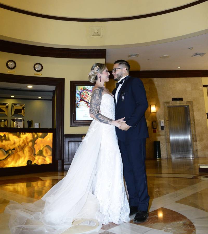 Julio Rodríguez y Samira Mendoza contraen sagrado matrimonio