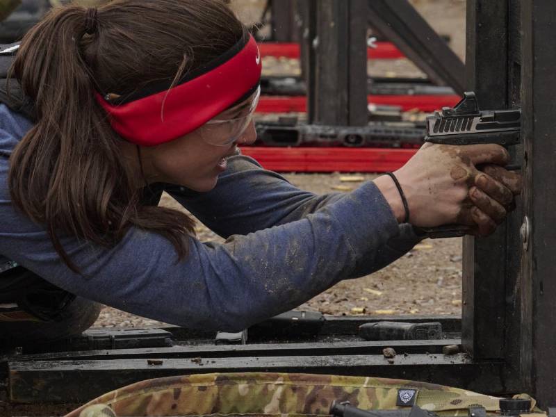 Aunque los Juegos Tácticos pueden ser beneficiosos para soldados y policías, también pueden beneficiar a civiles, especialmente mujeres, comentó una participante.