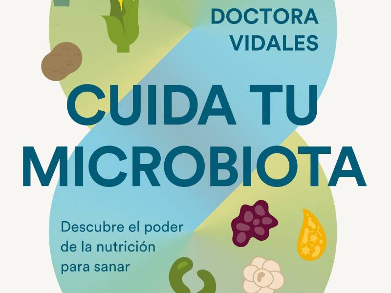 Portada del libro 'Cuida tu microbiota'. Foto: Grupo Planeta.