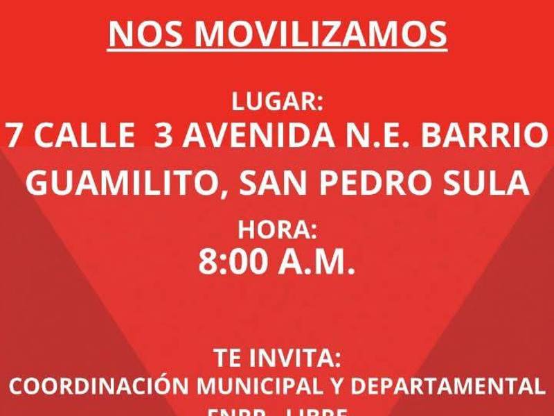 La resistencia hizo un llamado a desfilar desde la 7 calle, tercera avenida. Ese fue el primer cambio que Esponda informó el martes.