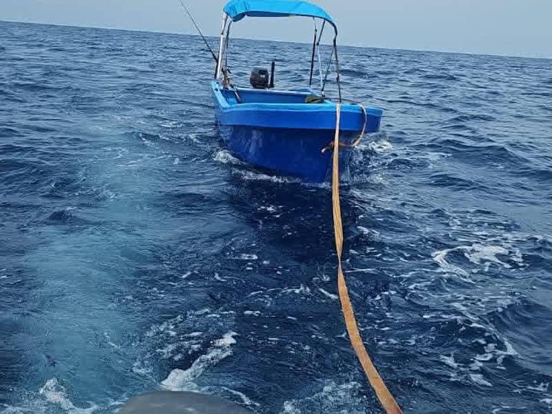 Las costas de Útila, donde fue encontrado el menor.