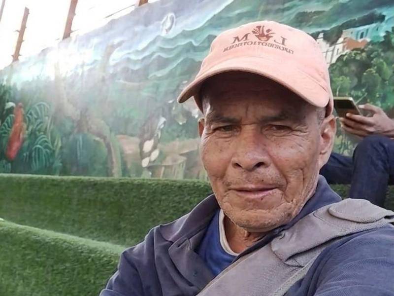 Foto en vida de Luis Martínez, la víctima del crimen.