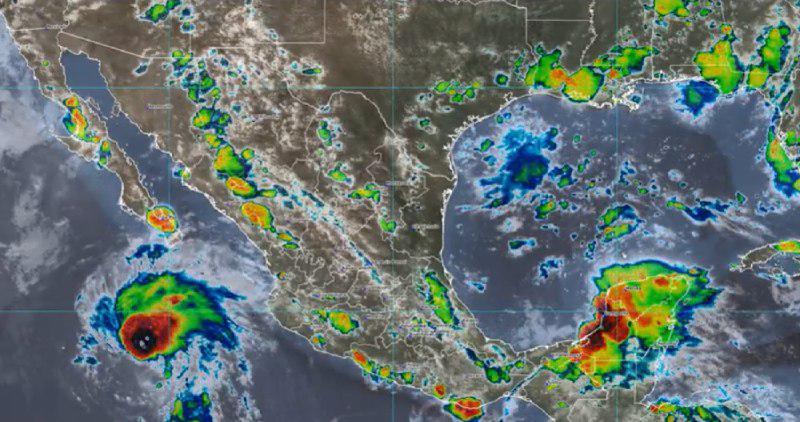 La tormenta tropical Howard se forma al sur de Baja California en México