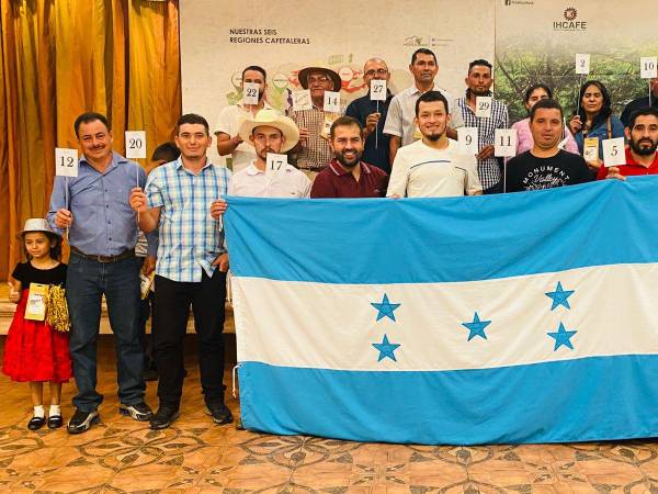 El premio al mejor café hondureño en esta nueva edición de la Taza de Excelencia fue para el productor Benjamín Paz.