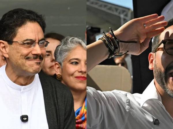 Iván Cepeda y de la Espriella se disputan la presidencia en Colombia.
