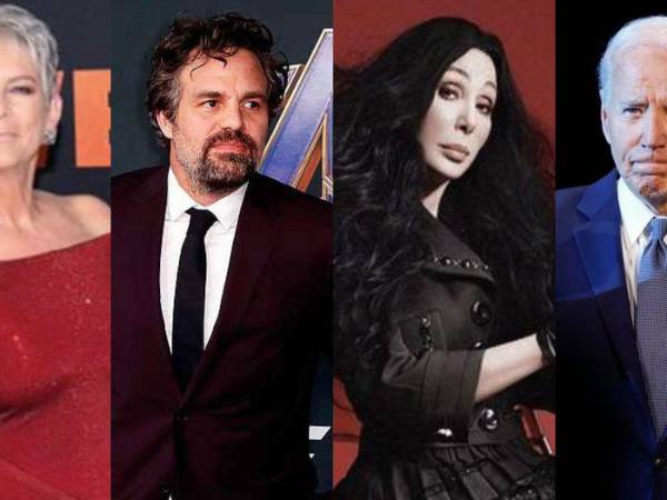 Jamie Lee Curtis, Mark Ruffalo y Cher son algunos famosos que apoyan la decisión de Joe Biden.