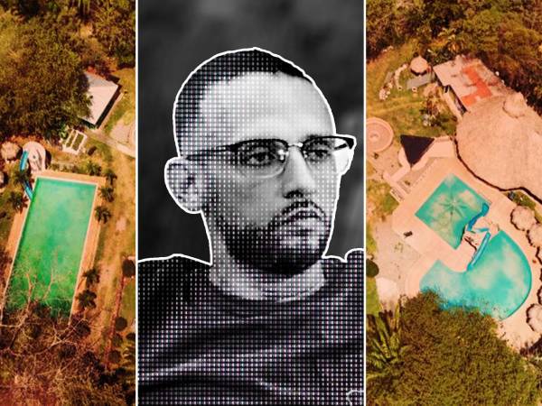 El centro turistico Cascata Lodge, ubicado en la aldea Las Marías de Santa Cruz de Yojoa, fue una de las millonarias compras que hizo Martín Mauricio Flores.