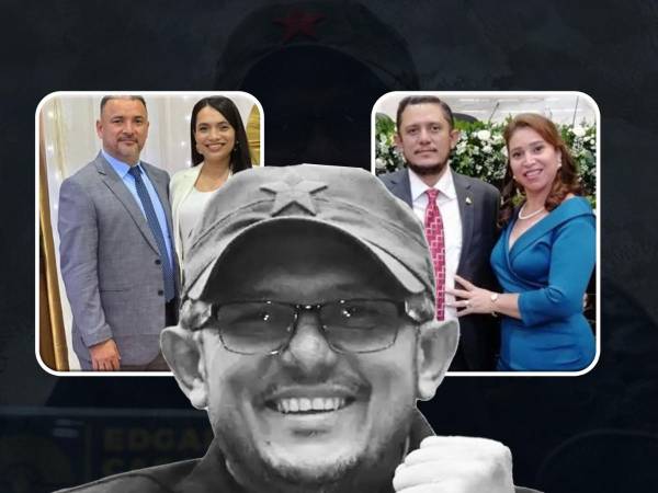 El diputado Edgardo Casaña (centro) defendió que es común que en Honduras existan familias dedicadas a la docencia.