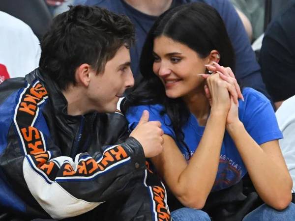 Timothée Chalamet y Kylie Jenner en una foto de archivo.