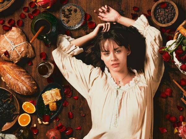 Azul Guaita interpreta a Tita en “Como Agua para Chocolate”.