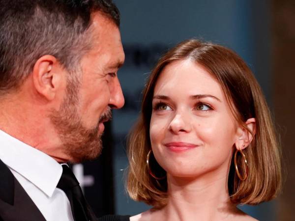 Antonio Banderas con su hija Stella del Carmen en una foto de archivo.