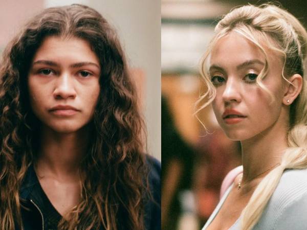 Zendaya y Sydney Sweeney interpretan a Rue y Cassie, en la serie Euphoria.
