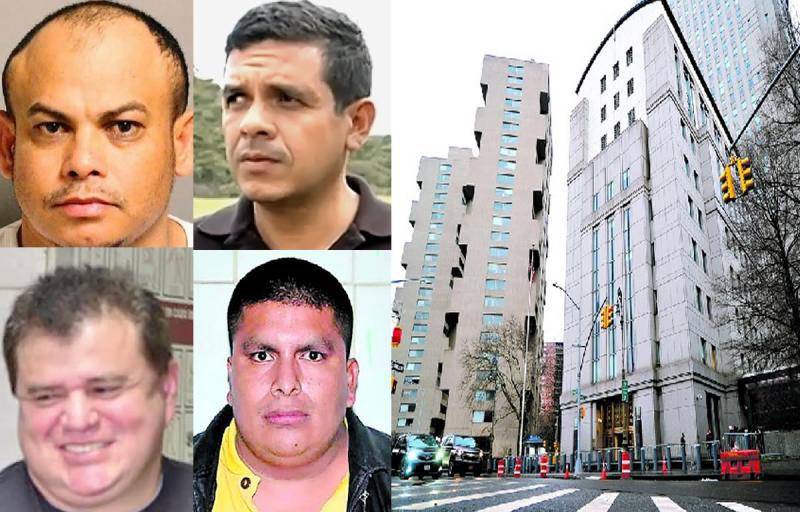 $!Rostros de los narcos que podrían desfilar como testigos en el juicio contra el expresidente Juan Orlando Hernández.