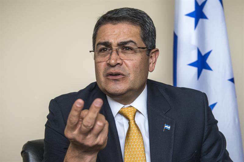 JOH mencionó narcovideo de Carlón Zelaya a Trump