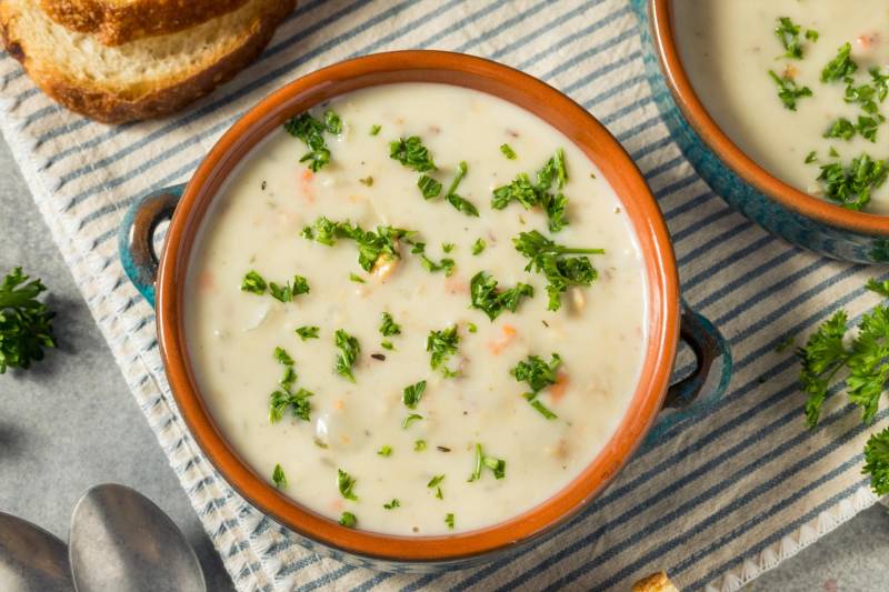 Sopas cremosas para una comida liviana y saludable