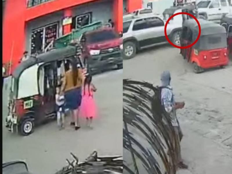 Brenda Gómez y su pequeño fueron trasladados a un hospital de San Juan, mientras su hija de 7 años perdio la vida.