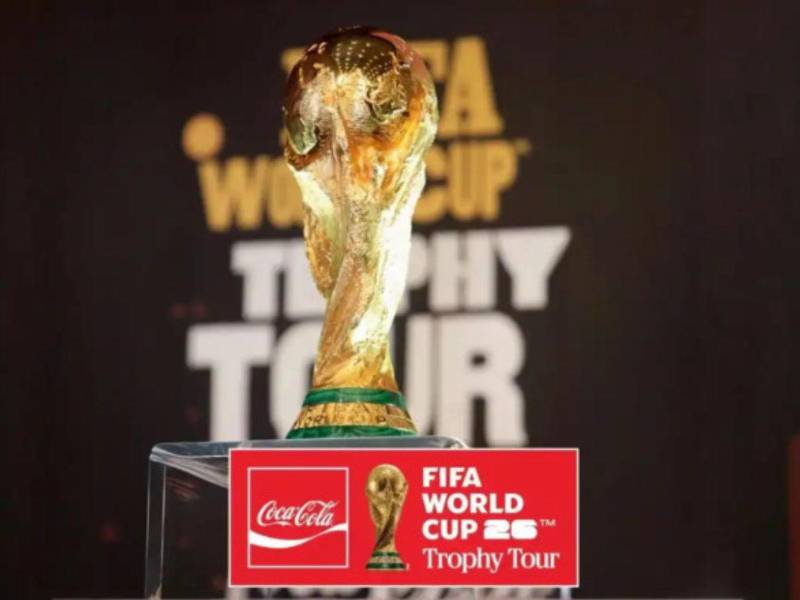 El Trofeo Original de la Copa Mundial FIFA 26™ llegará a San Pedro Sula el próximo 14 de febrero.